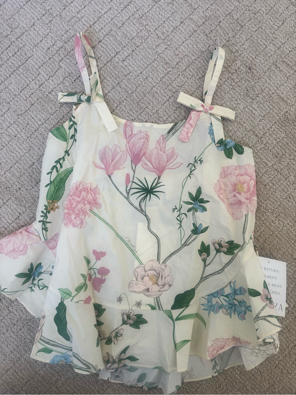 Mestiza New York Pastel Floral Set - Tank Top & Pants